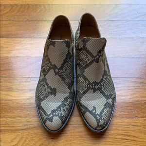 Snakeskin Lucky Brand booties